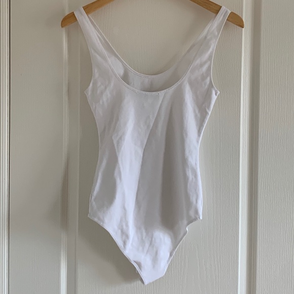 ARITZIA BODYSUIT ll WHITE WILFRED BODYSUIT - Picture 4 of 4
